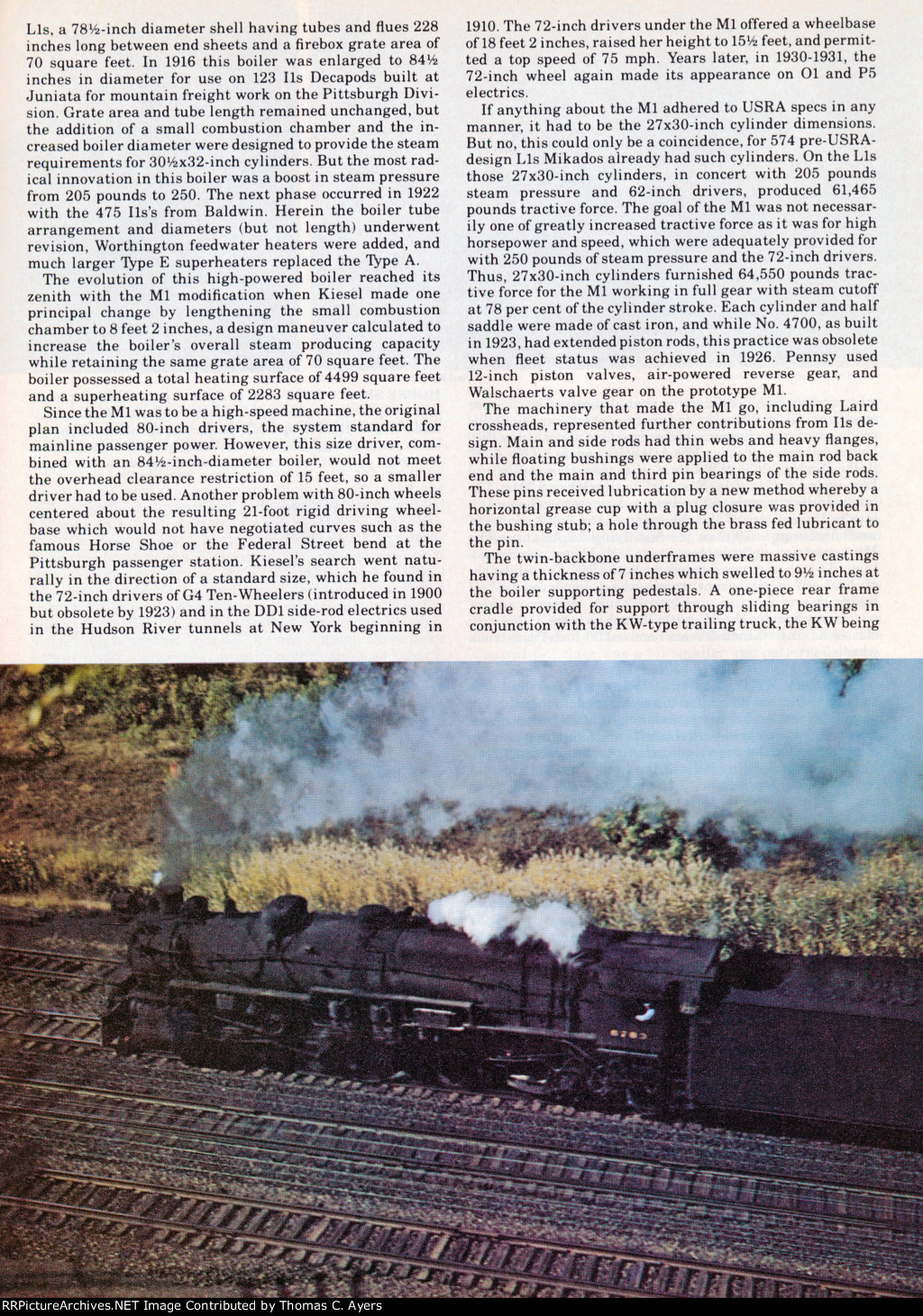 PRR, Atterbury's M-1 Engines, Page 27, 1979